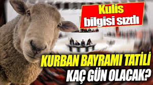 Kulis bilgisi sızdı! Kurban Bayramında tatil kaç gün olacak?